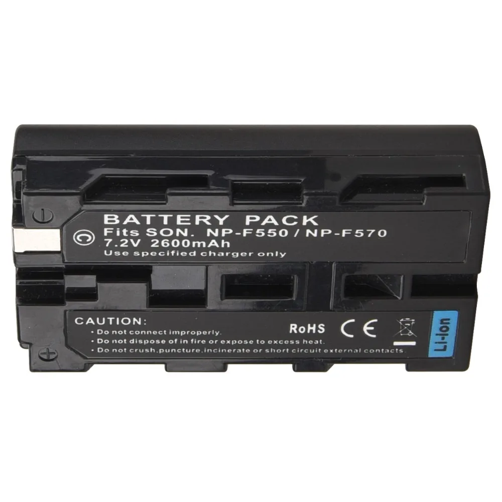 1 шт. 7 2 в 2600 мА · ч|np f550|camera bateriadigital camera battery |