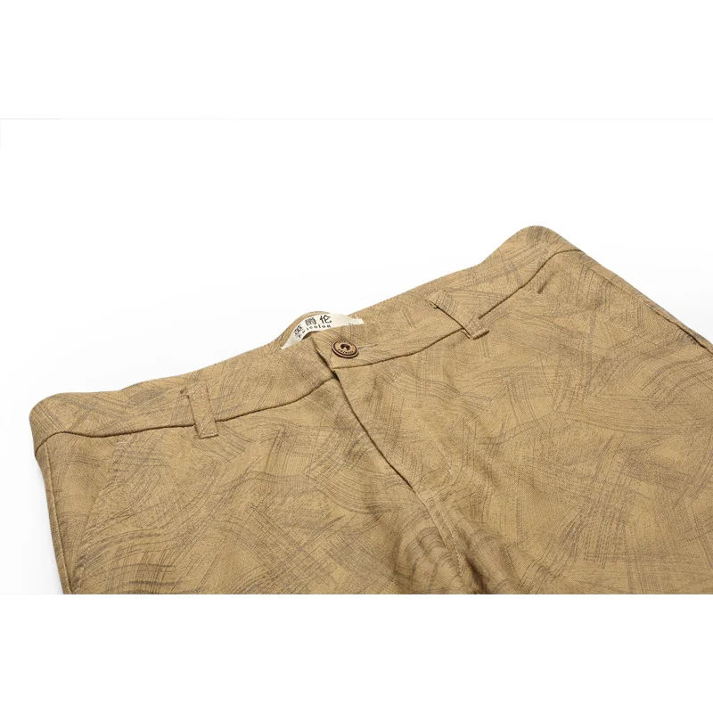 Enjeolon брендовые Летние повседневные шорты мужские хлопковые с Sim принтом цвета