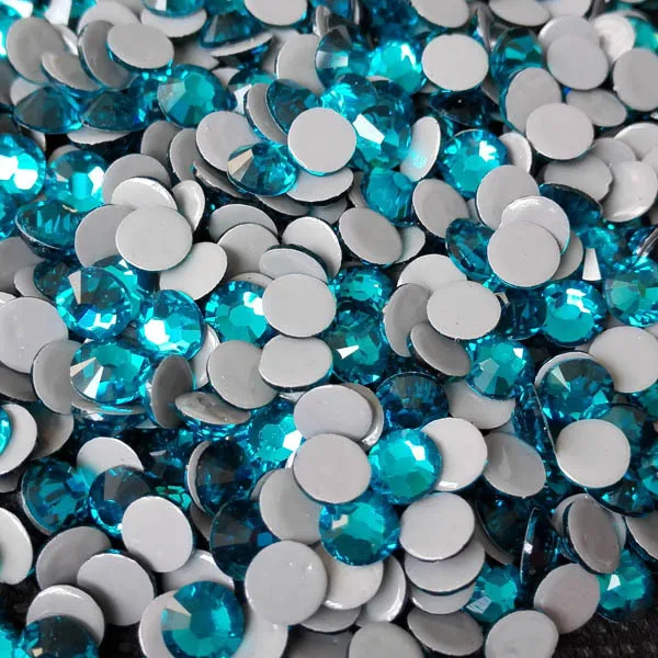 Сильный Гуле 4 мм ss16 павлина синий австрийских горячей фиксации камнями