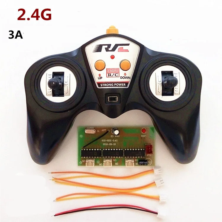 

1Set 6 Channel 2.4GHZ DC3-4.8V Receiver Module+Transmitter Controller for DIY RC Boats 100 Meter Wireless Con