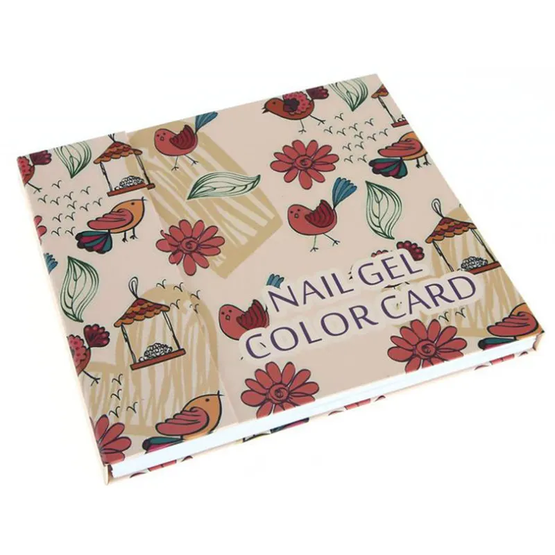 120 цветов s Гель лак для ногтей дисплей карточка книга цветная панель стандартная
