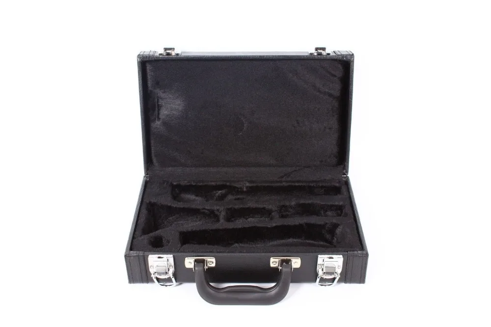 New 17key Bb Clarinet Case Professional High Quality wood Hard Shell Durable Handle Waterproof | Parts &amp Accessories