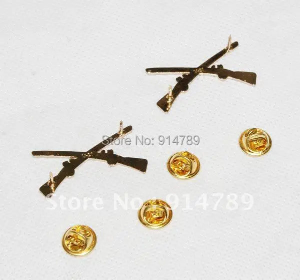 Пару WWII США армейской пехоты сотрудник воротник INSIGNIA 31927|wwii army insignia|wwii infantrywwii officer