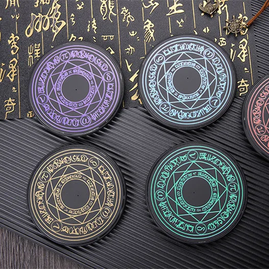 Беспроводная зарядка Mini Magic массив 10 Вт Быстрая для Android Apple QI ультратонкое