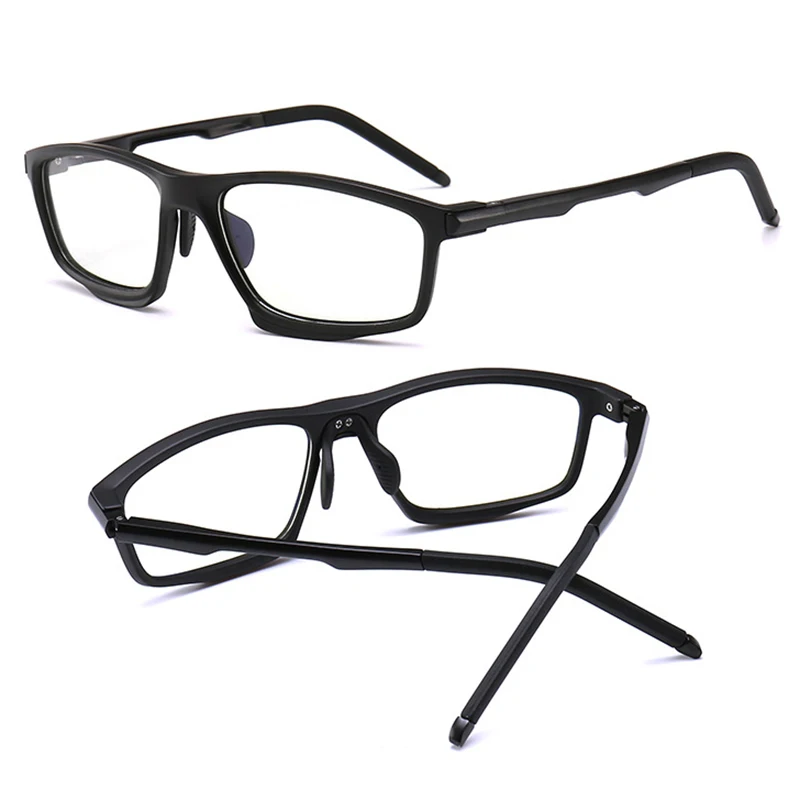 Photochromic black Синий светильник, блочные очки, гибкие, для спорта на открытом воздухе, фотохромные солнцезащитные очки, компьютерные очки, очки против голубого излучения, УФ-очки для мужчин - Цвет оправы: Photochromic black