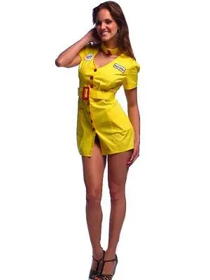 

sexy lingerie Fancy Dress fly attendant party costume Club Dress YSF8603