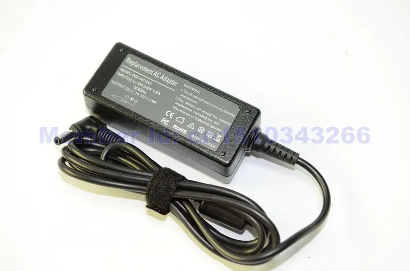 10 5 V 2.9A 4 8*1 7 MM 30W Замена для Sony VGP-AC10V5 AC адаптер питания зарядное устройство