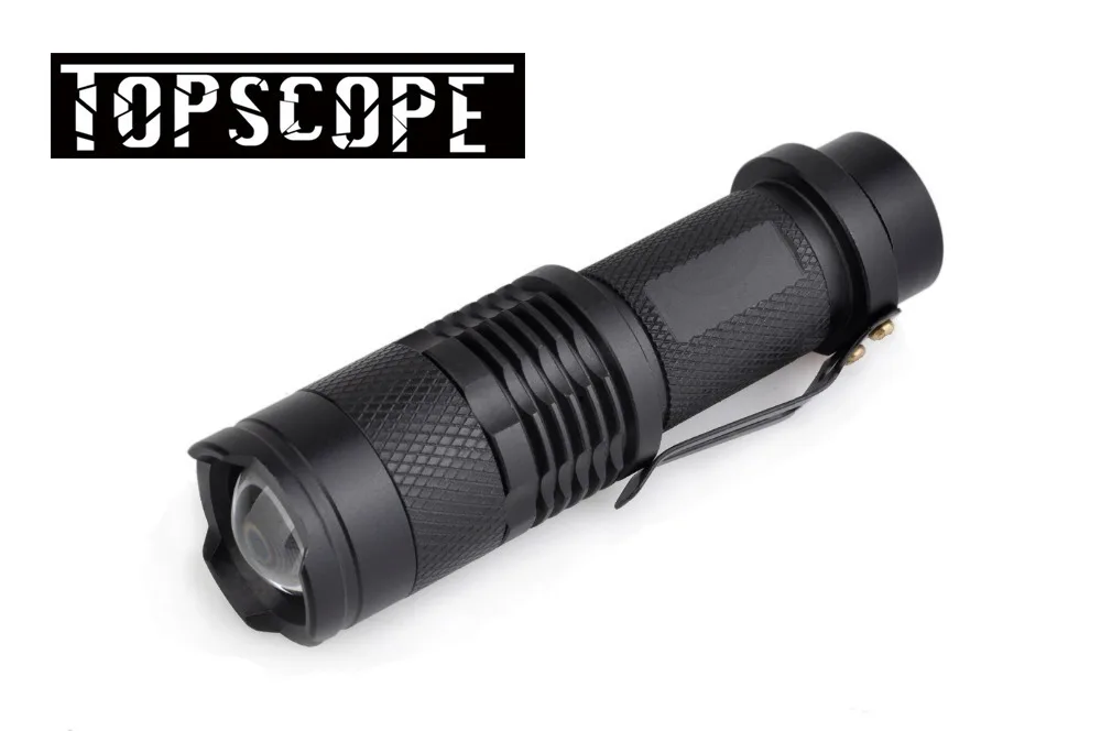 Тактический мини телескопический зум фонарик для ружья мягкого оружия|airsoft tactical