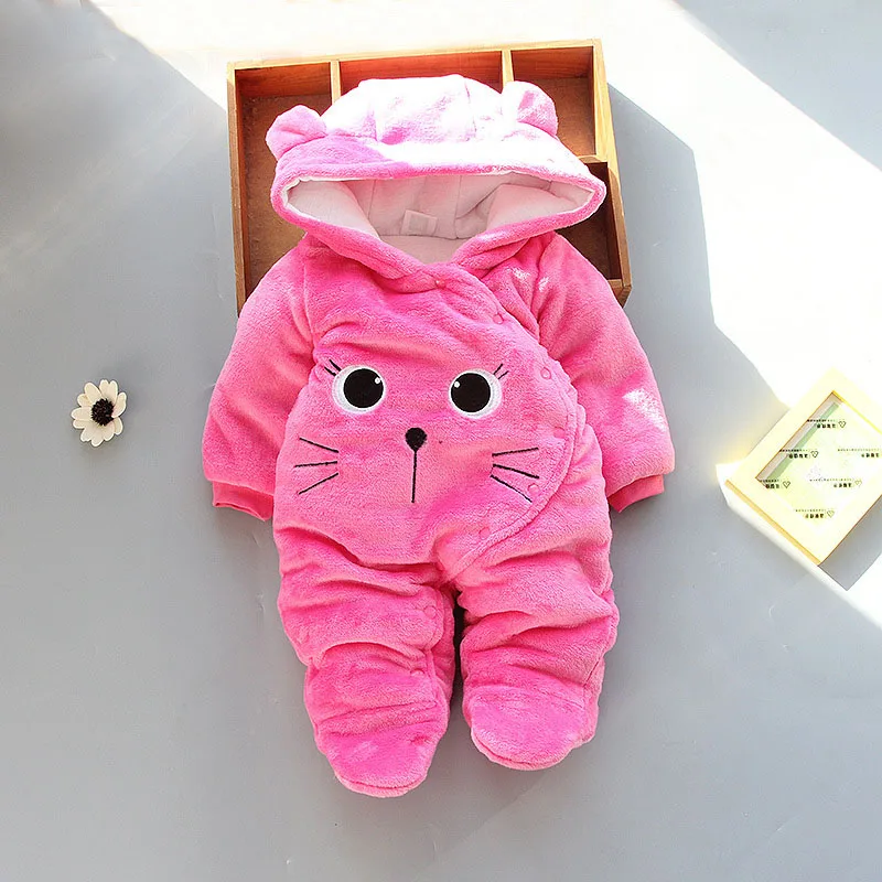 Младенческой новорожденных одежда для малышей Одежда мальчиков и девочек зимние