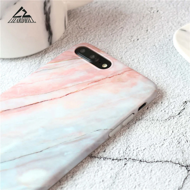 Lizardhill модные Мрамор чехол для iPhone 7 plus Мягкий силиконовый 6s плюс 8 X телефон