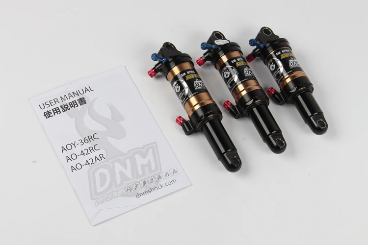 DNM/задний амортизатор для горного велосипеда 165 мм 190 мм 200 мм XC Trail мягкий задний амортизатор для велосипеда MTB down hill AOY-36RC