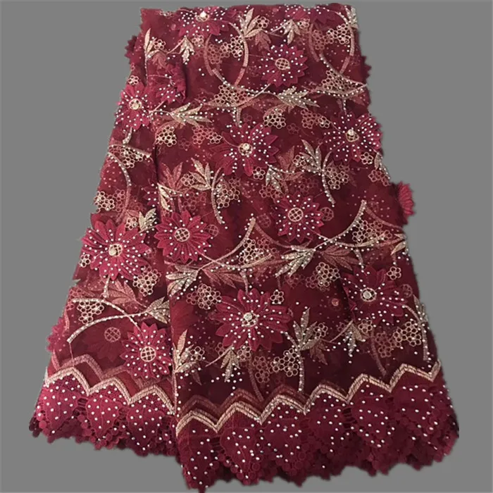 Чудесные Свадебные/вечерние французские 3D с аппликацией из тюля чистая