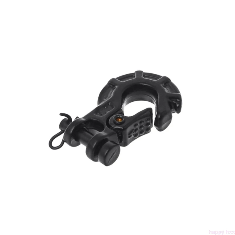 HBB 1 шт. металлический прицеп крючок для лебедки RC 1/10 RC4WD предупредительный