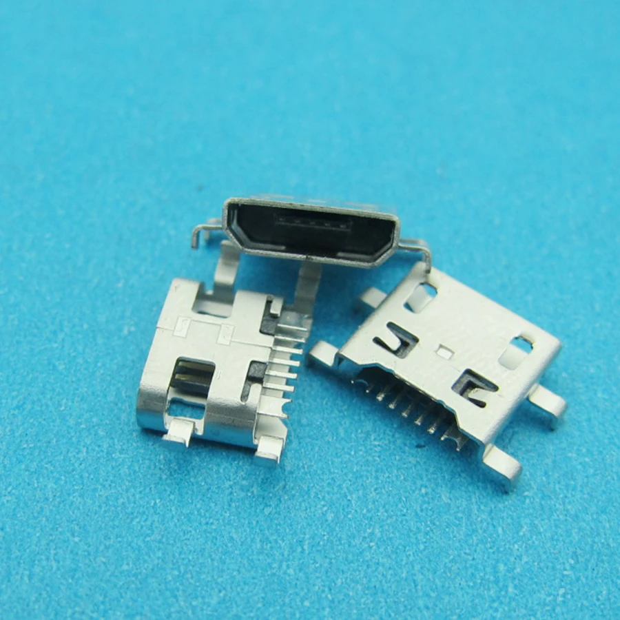 10 шт./лот микро мини USB зарядное устройство разъем для зарядки док порта гнездо 7 pin