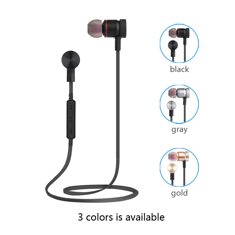 Pluseye Магнитная Bluetooth наушники Беспроводной Металл гарнитура музыке стерео