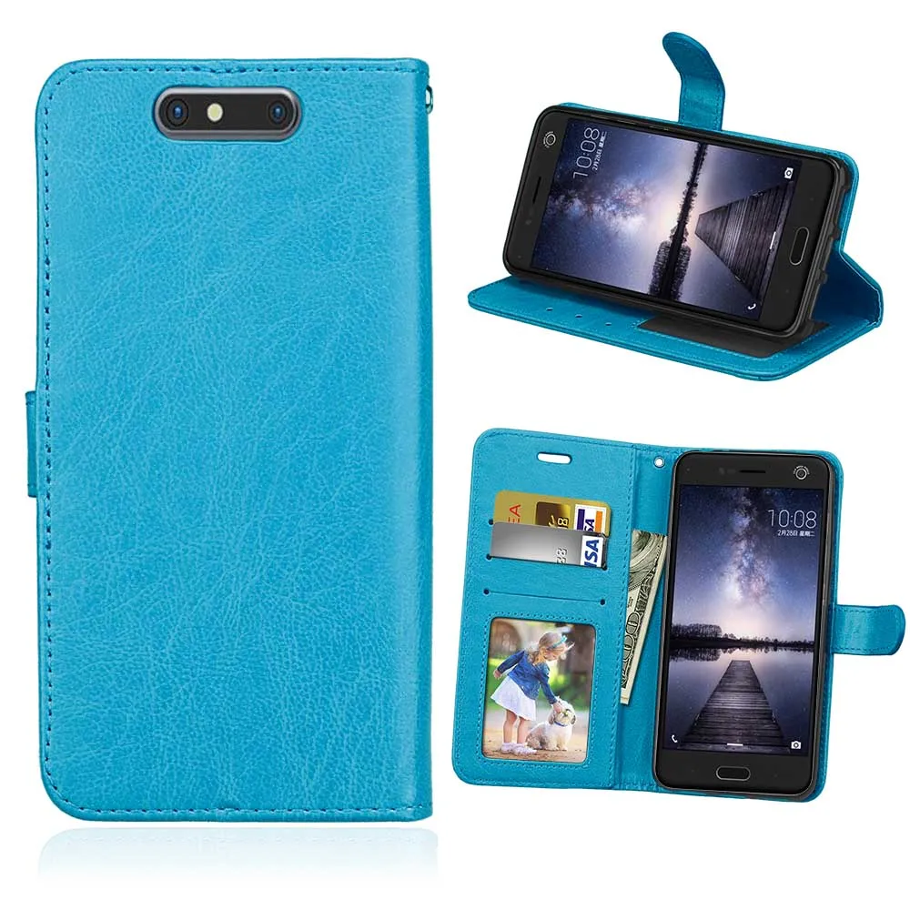Blue Чехол для zte Blade V8 кожаный бумажник чехол для zte Blade V9 Телефон Сумка для Coque zte V 8 BV0800 чехол Защитный силиконовый чехол - Цвет: Blue