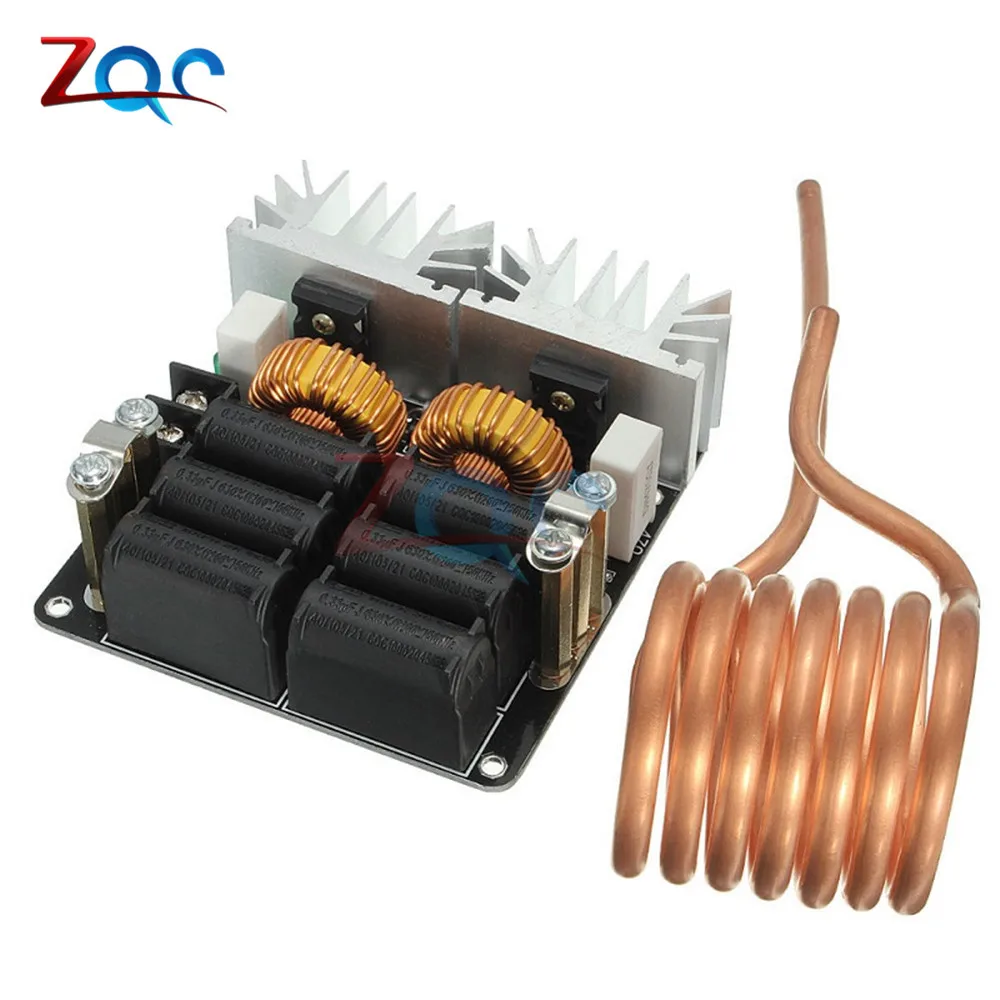 

ZVS Low Zero Voltage Induction Heating Board Module Flyback Driver Heater High Power MAX 20A 1000W DC 12V-48V