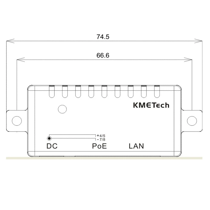 10/100Mbps POE Injector Power Splitter for IP Camera 5V 12V 24V 48V/1A Adapter Module Surveillance Accessories | Безопасность и