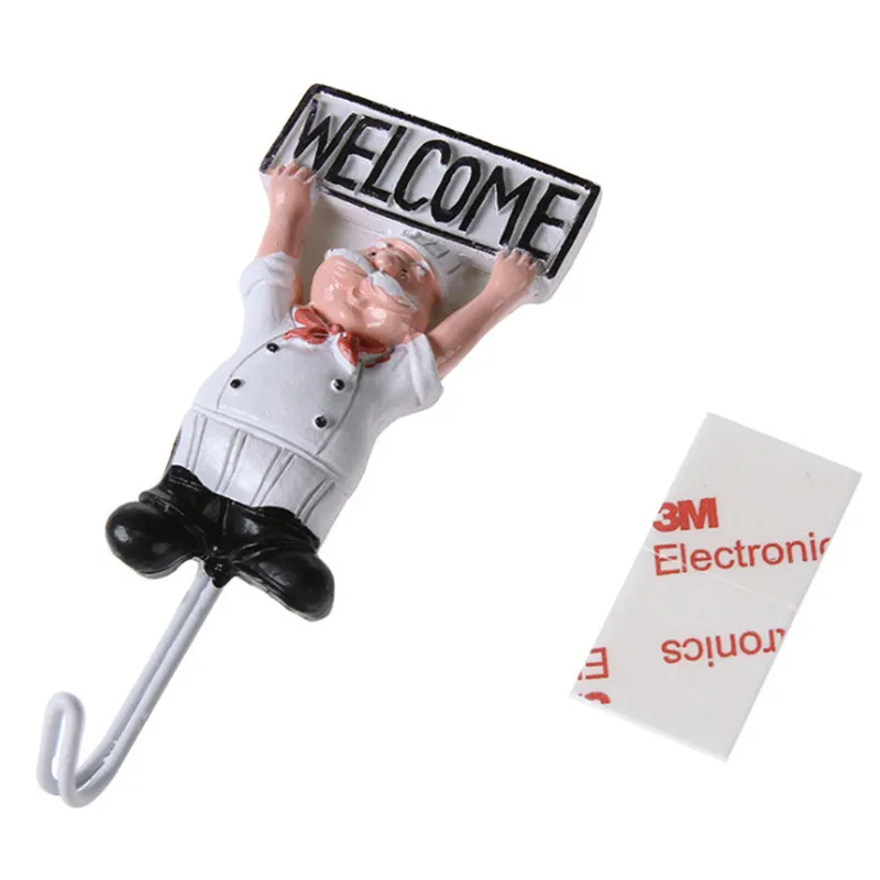 

Kitchen Accessories New 4pc/set Cooker Design Kitchen Plugs Holders Gadget Strong Hooks Vegetable&Fruit Hook Up Kitchen Tool-S