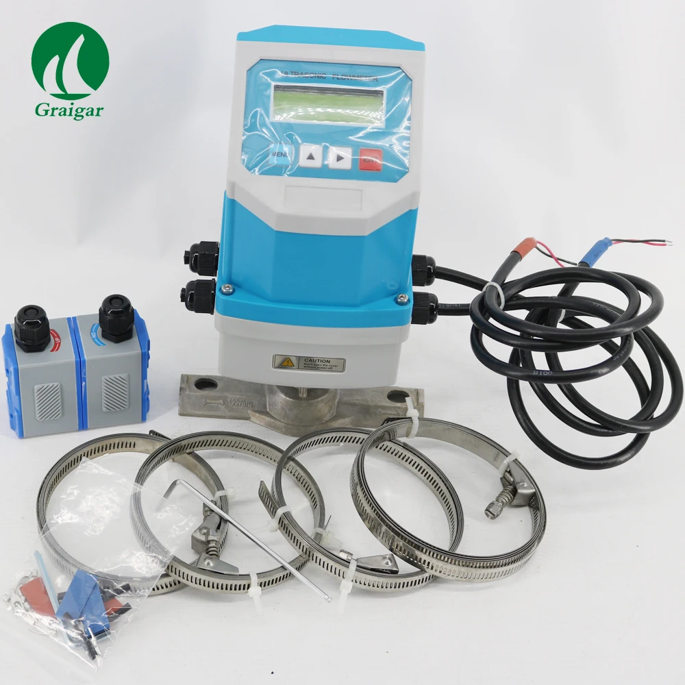 Ultrasonic Flow Meter TUF-2000F+TM-1 with TM-1 Transducer Measuring Range DN50-700mm | Инструменты