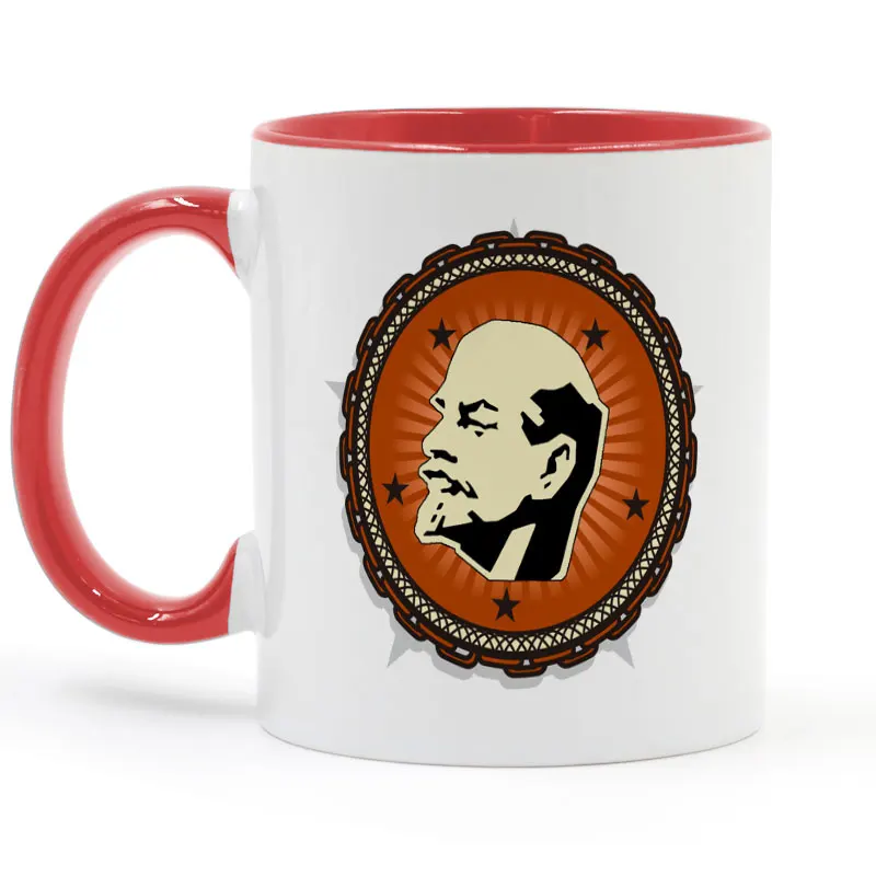Советский Союз всегда готов LENIN CCCP USSR Кружка Кофе Молоко керамические креативные