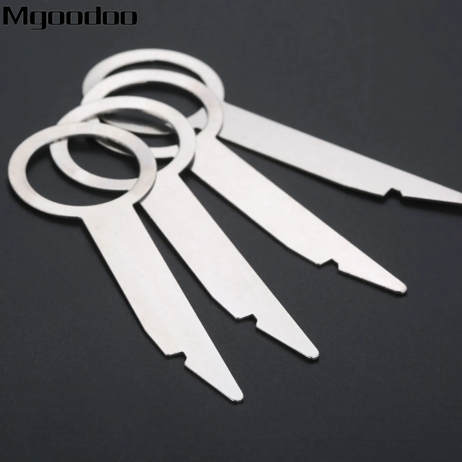 4 шт. Автомобильный ремонт CD стерео радиоприемник съемный лист металлический