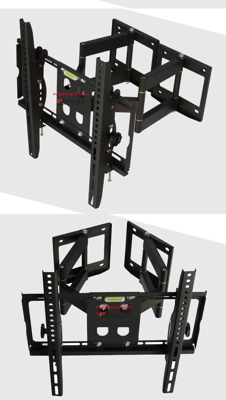 DL-D-110MT 3"-65" 6" 80 кг большой жк плазменный угловой настенный кронштейн полный движения выдвижной поворотный сверхмощный качели 6 arm