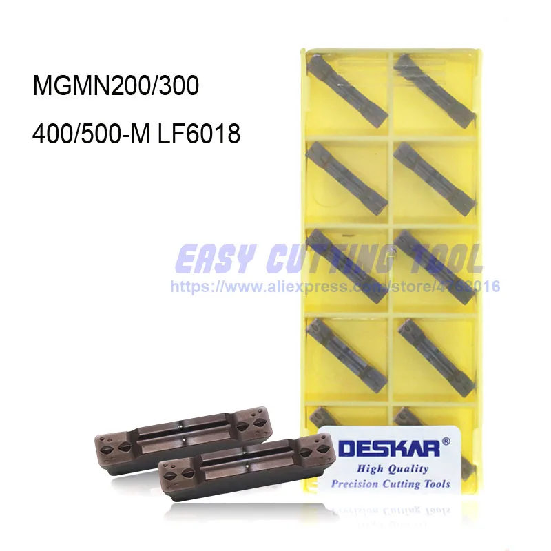 Фото MGMN200-G LF6018 MGMN300-M MGMN400 MGMN500-M * 10 шт. Вставки из твердого сплава для нержавеющей стали MGMN200-G LF6018 MGMN300-M MGMN400 MGMN500-M * 10 шт. Вставки из твердого сплава для нержавеющей стали