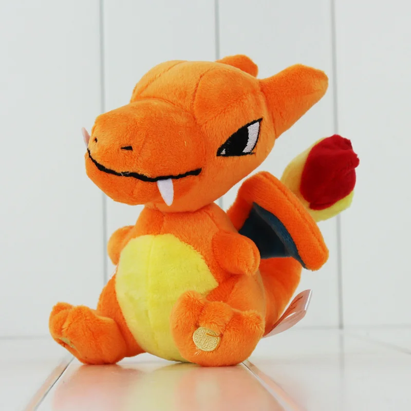12~ 20 см Dragonite Snorlax Dedenne Audino Mew Bulbasaur Mudkip Charizard Charmander Lugia Froakie Плюшевые игрушки куклы Мягкие - Цвет: 1Pcs Charizard
