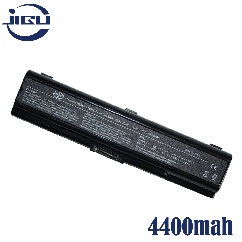 JIGU 6 ячеек ноутбук батарея PA3534U 1BAS для Toshiba Satellite A200 A205 A210 A215 L300 L450D L500 L505
