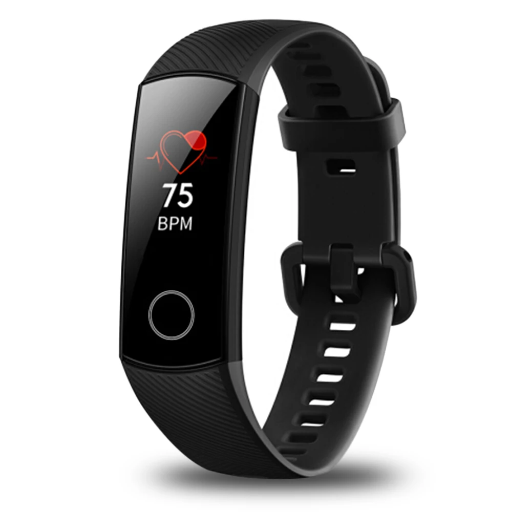 Оригинал HUAWEI Honor Band 4 смарт-браслет сердечного ритма 50 м IP68 Водонепроницаемый НПЦ