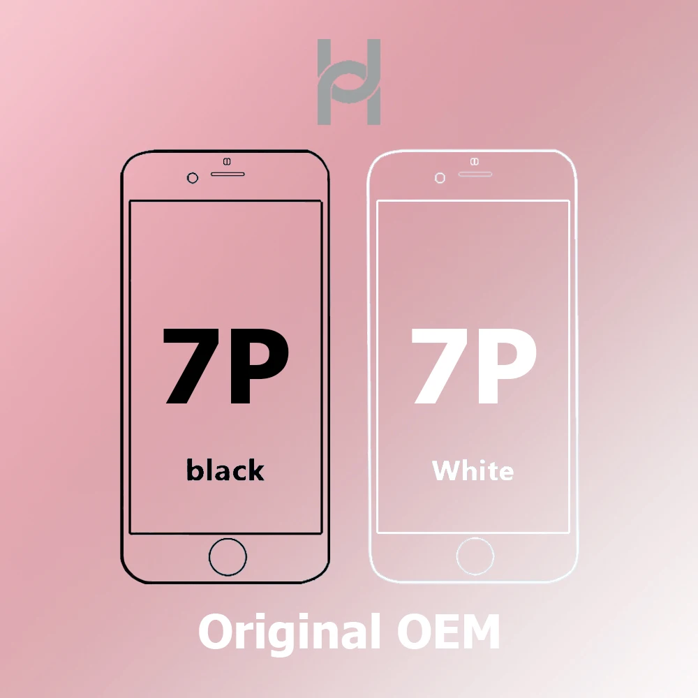 Оригинальный OEM lcd качество с логотипом для iPhone дисплей 7G 7 Plus 8G 8 Замена ЖК дисплея