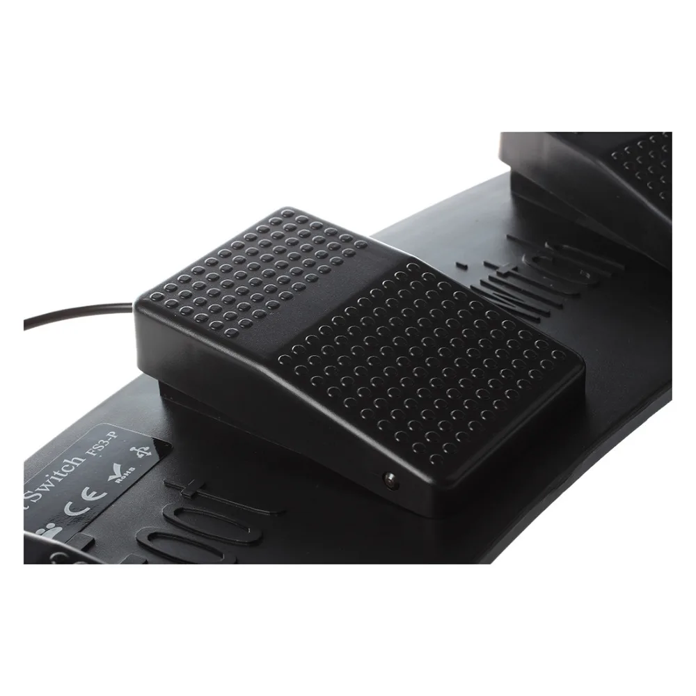 High Quality FS3-P USB Triple Foot Switch Pedal Control Keyboard Mouse PC Game Plastic | Switches