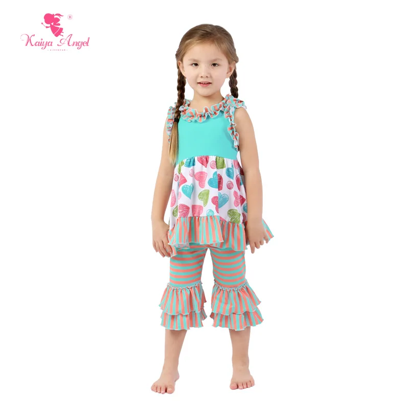 Kaiya Angel/Изысканная одежда для девочек с оборками на День Святого Валентина
