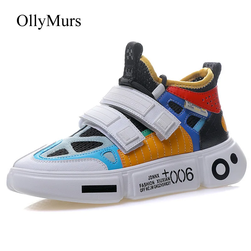 Кроссовки женские на массивной платформе Повседневная дышащая обувь модные