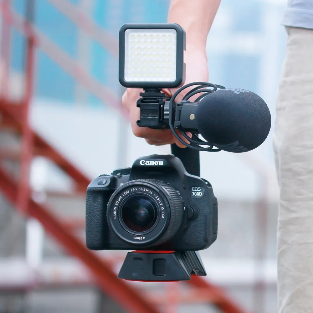 Тройное крепление для холодного башмака Ulanzi U Grip Pro ручной захват видеокамеры
