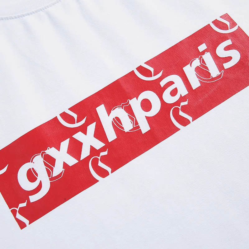 Мужские футболки с принтом GXXH большие размеры XXL 3XL 4XL 5XL 6XL 7XL лето 2019|Мужские