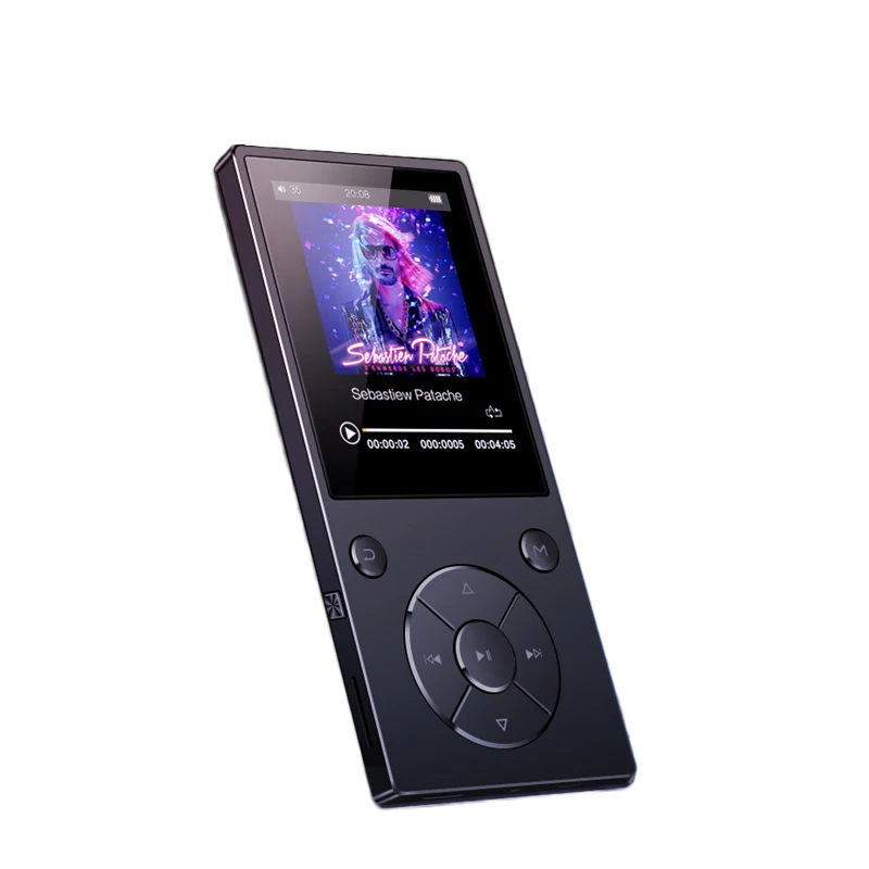 HIFI музыкальный MP3 плеер без потерь с Bluetooth 4,2 встроенный динамик 16G MP3 музыкальный плеер sd-карта до 128G/2,4 HD экран