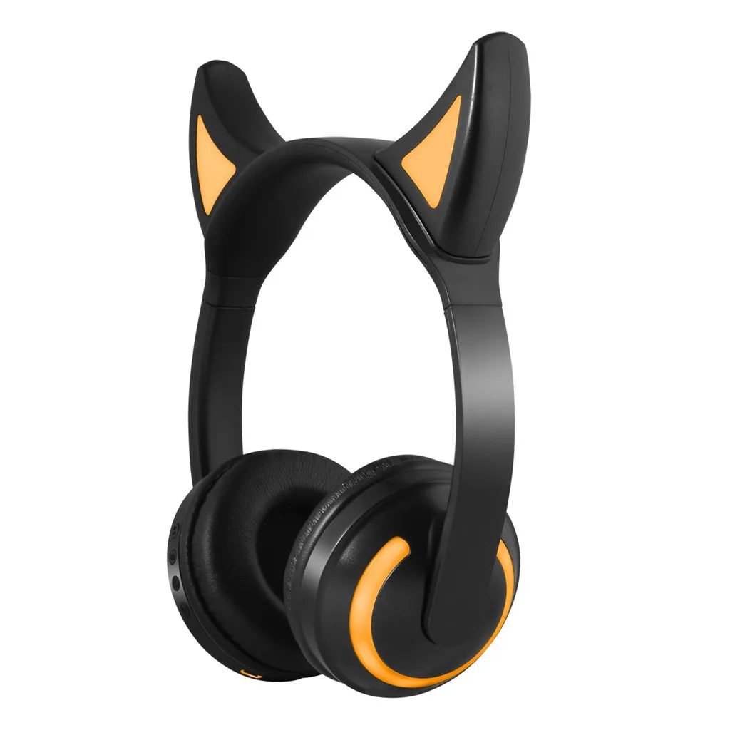Seven color светодиодный стереонаушники с подсветкой Little devil Bluetooth-гарнитура