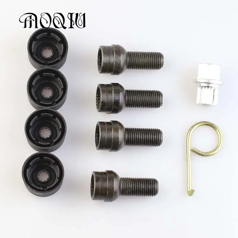 Набор из 5 винтов W замок для VW Golf Jetta Beetle Passat Audi 1K0 698 137A 8D0601139 8D0601139F 004 8D0601139F