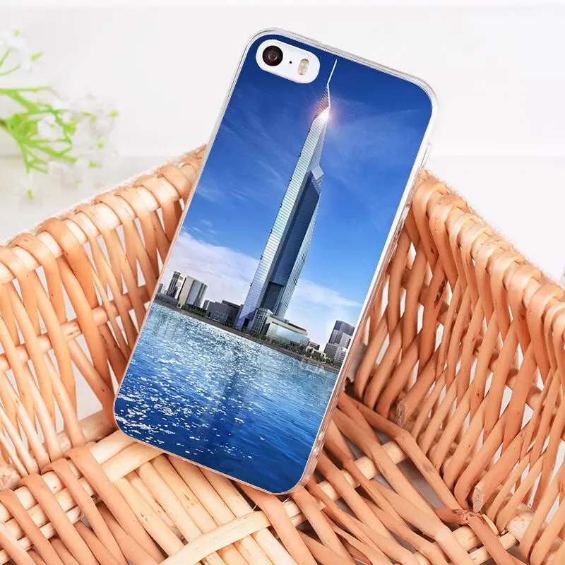 Чехол Yinuoda для iphone 7 6 X чехол телефона с изображением дубайского города