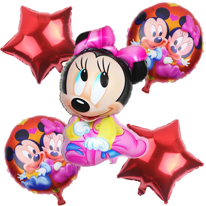 Бесплатная доставка 5 шт./партия воздушный шар Микки &quotМинни&quot детский