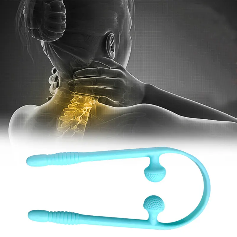 Домашний U массажер ручной шейный офисный для шеи|Шея массажный инструмент| |