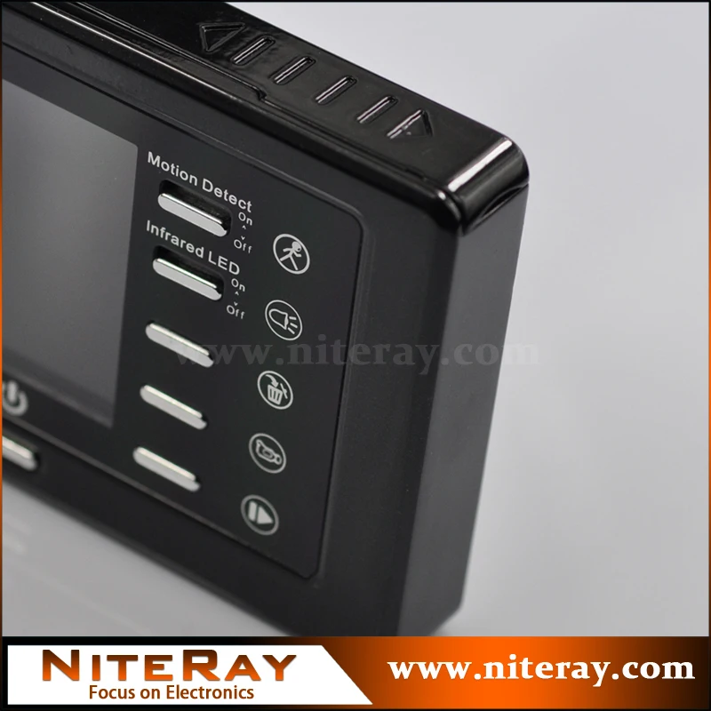 Цифровой дверной глазок с камерой и датчиком движения поддерживающий фото-