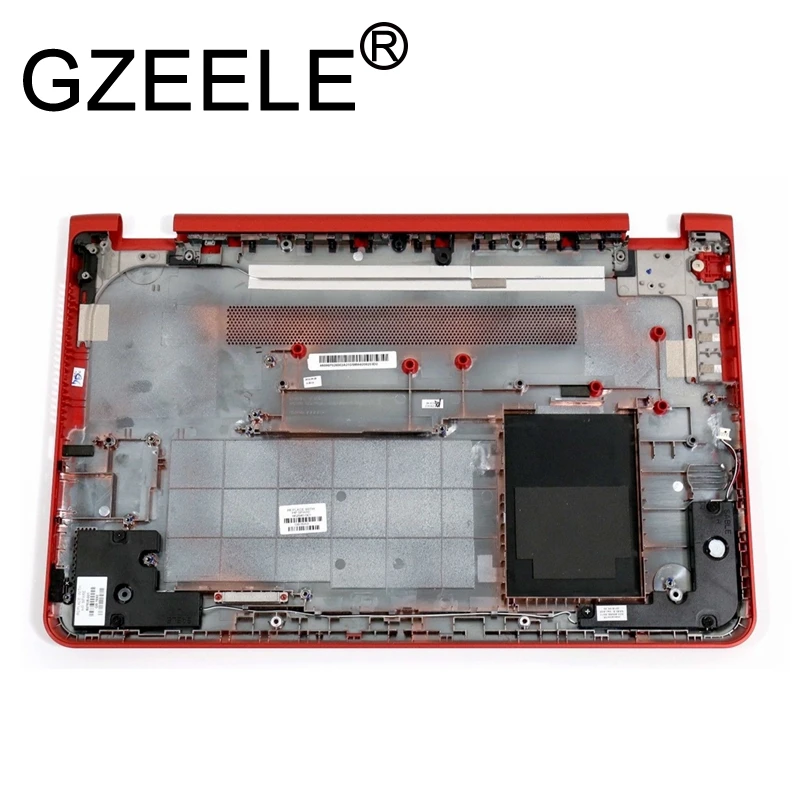 GZEELE для hp Pavilion X360 15-BK 15T-BK 15-bk062sa 15-bk060sa Нижняя крышка основания чехол красный 862640-001 нижний корпус Нижняя крышка
