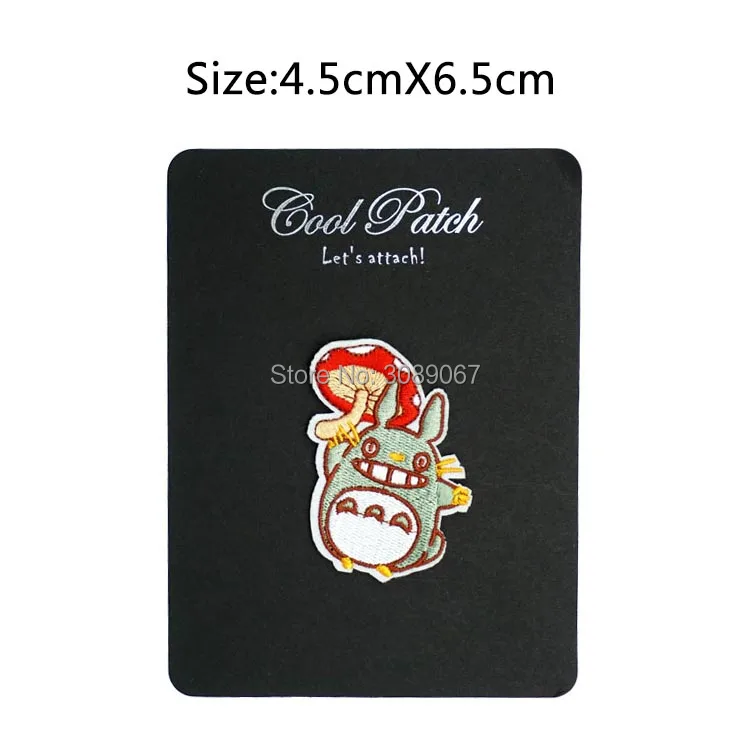 Аниме Вышивка утюгом нашивка DIY вышивка ручной работы Вязание крючком для одежды