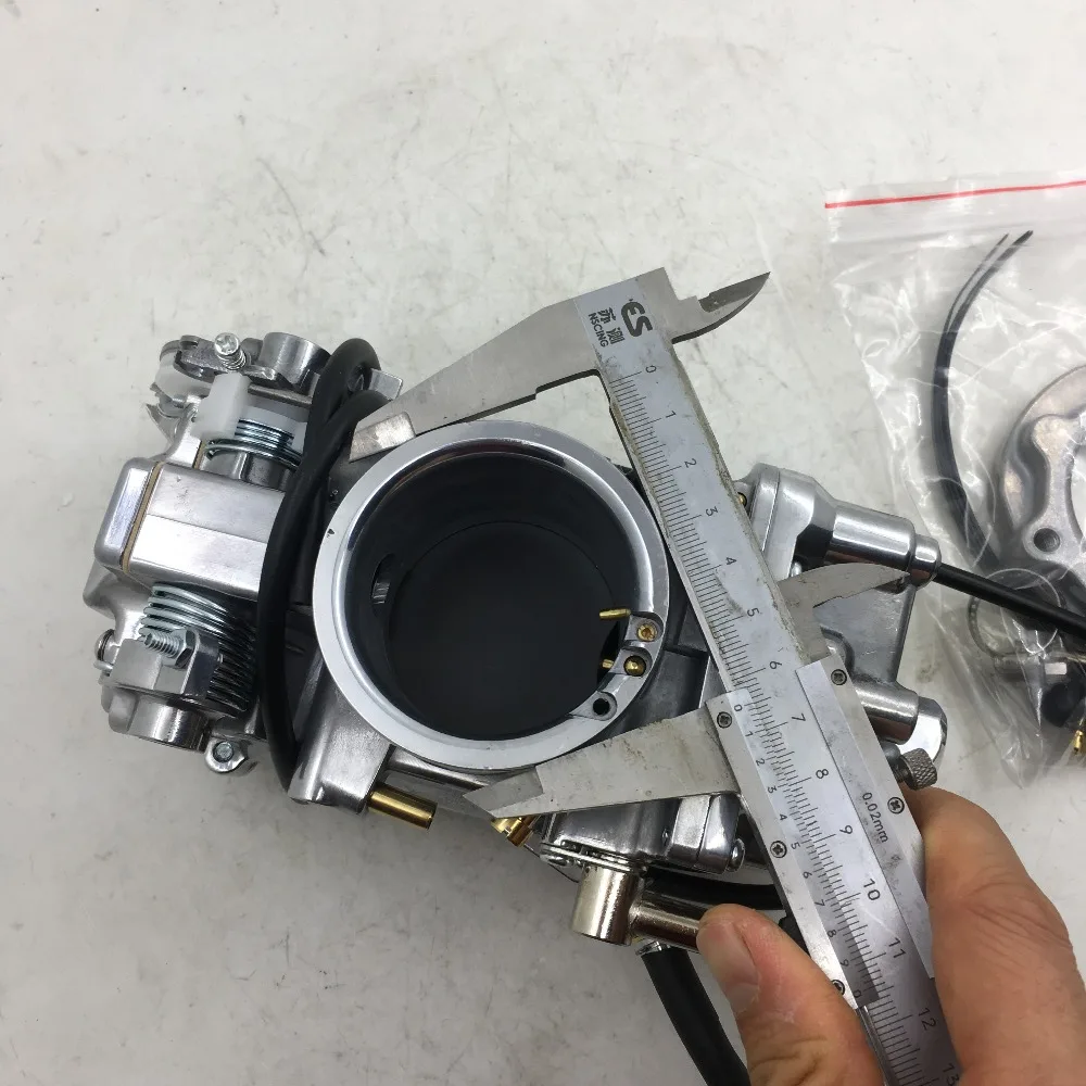 Cherryberg карбюратор carby Carb для Harley EVO Dual Cam Evo карбюратор REP. Полированный карбюратор для Mikuni HSR48 HRS48 48 мм