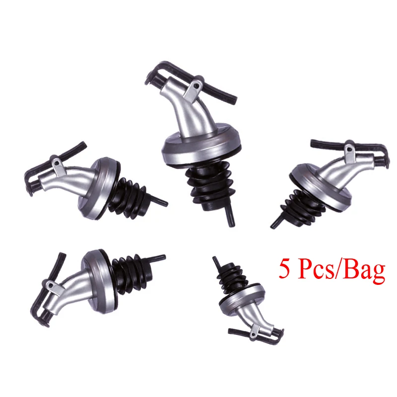 5 шт./лот силиконовая насадка для разлива вина оливкового масла диспенсер бутылок