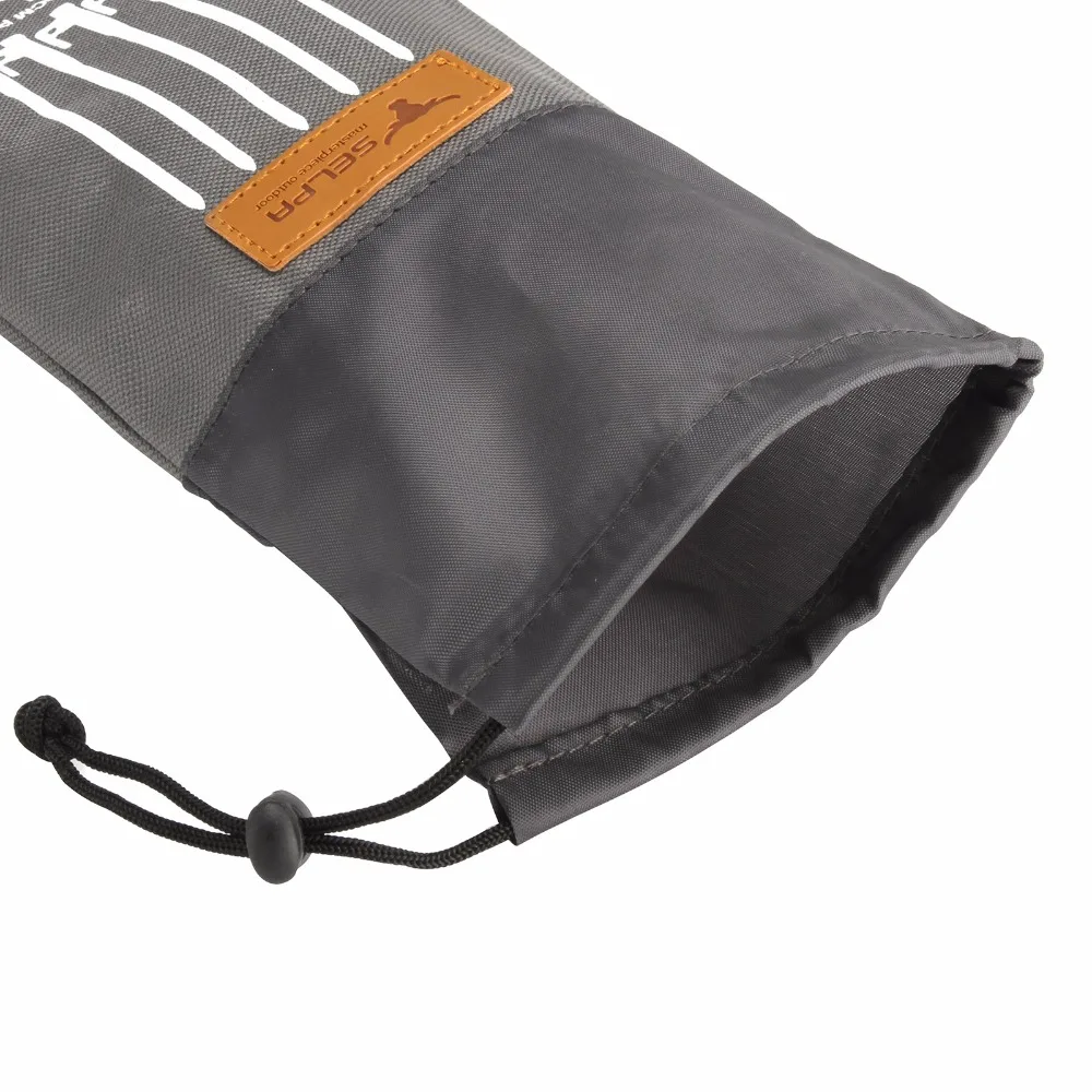 

8pc Tent Pegs Bag High Quality 600D Oxford Hammer Wind Rope Tent Pegs Nail Storage Bag For 20cm 40cm Tent Accessories