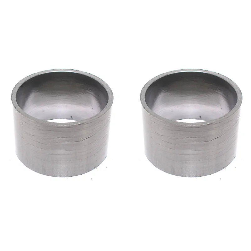 2PCS Выпускной; обувь для езды на мотоцикле SV GSXR GSX-R 1000 600 750 GSXR1000 GSXR600 GSX-R1000 GSX-R600 S S2 UF SV1000 соединитель выхлопной трубы прокладка - Цвет: 2PCS